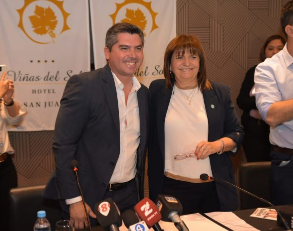 Patricia Bullrich: "con Orrego tenemos un plan para desarrollar la provincia"