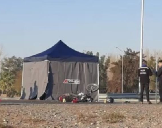 Murió un hombre por un fuerte choque en Santa Lucía