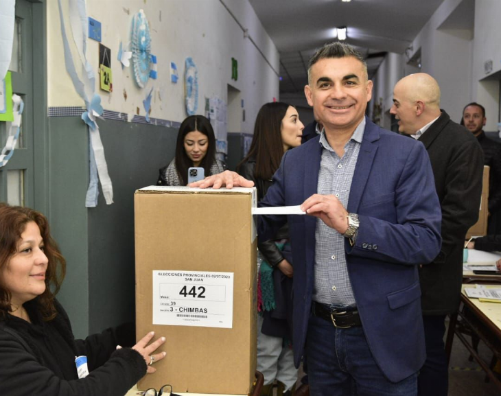 Fabían Gramajo: "que lo sanjuaninos vengan a votar es muy importante"