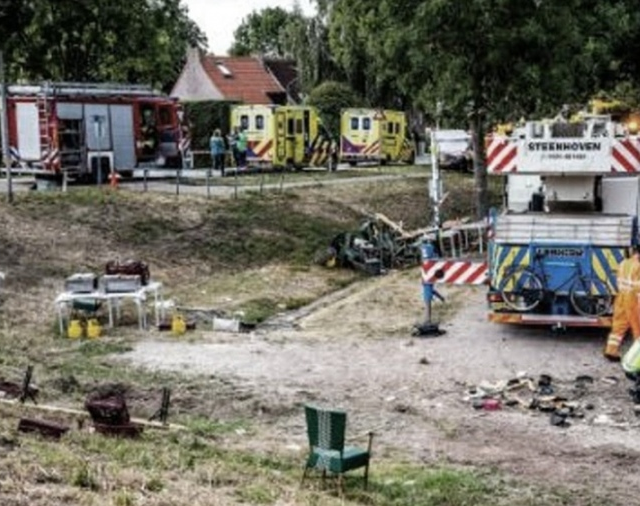 Seis personas murieron atropelladas por un camión en medio de una fiesta cerca de Róterdam