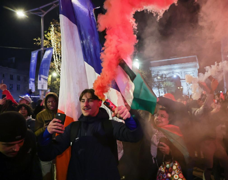 Del festejo a la tensión: París arde en enfrentamientos tras triunfo de Francia
