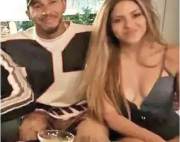 De regreso a Miami, Shakira se reencontró con Lewis Hamilton