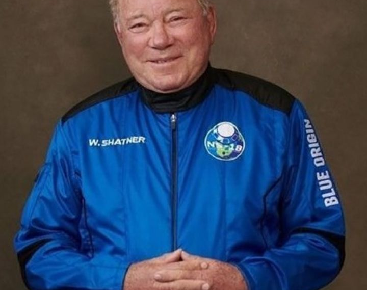  Capitán Kirk de Star Trek parte en la Blue Origin y será la persona de mayor edad en el espacio