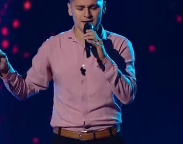 El sanjuanino Andrés Cantos ganó su primera batalla en La Voz Argentina