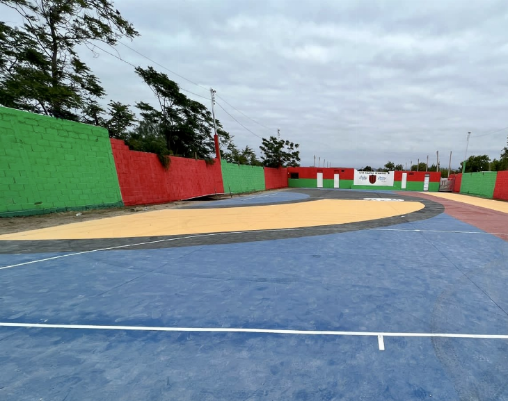 El histórico Club Benavidez estrena nuevo playón deportivo 