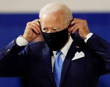 Biden le pidió a la población norteamericana usar tapabocas durante 100 días