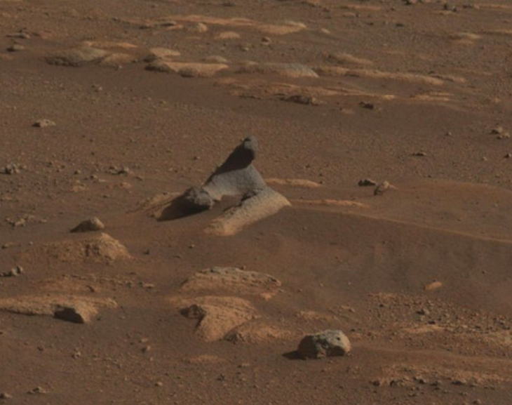 Según el robot de la NASA, así lucen las rocas de Marte