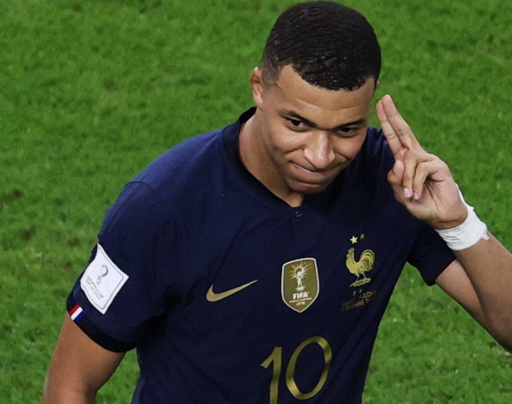 La arenga de Mbappé en el entretiempo de la final del Mundial entre Argentina y Francia