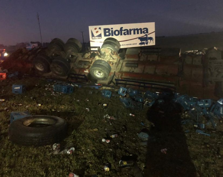 Un bebé de 4 meses perdió la vida en un triple choque en la Ruta