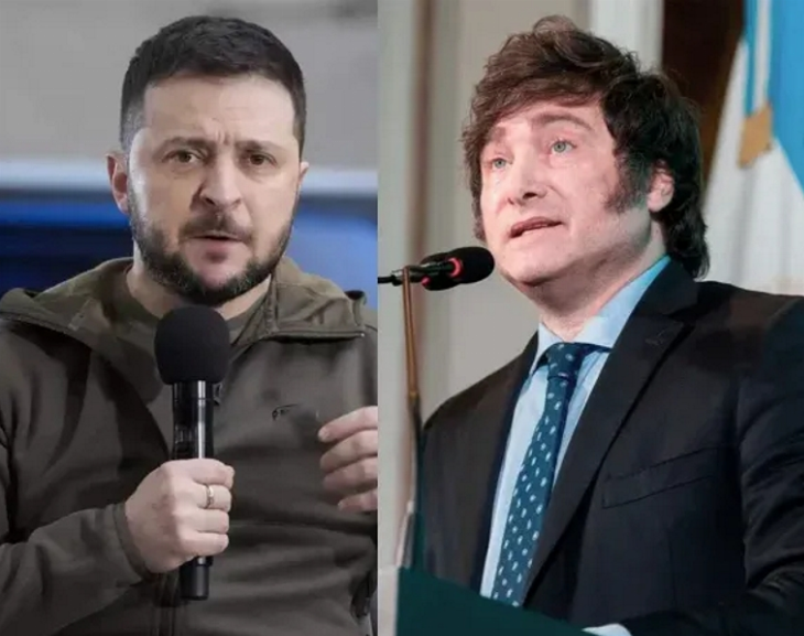 El presidente Volodímir Zelensky vendrá a la asunción de Javier Milei