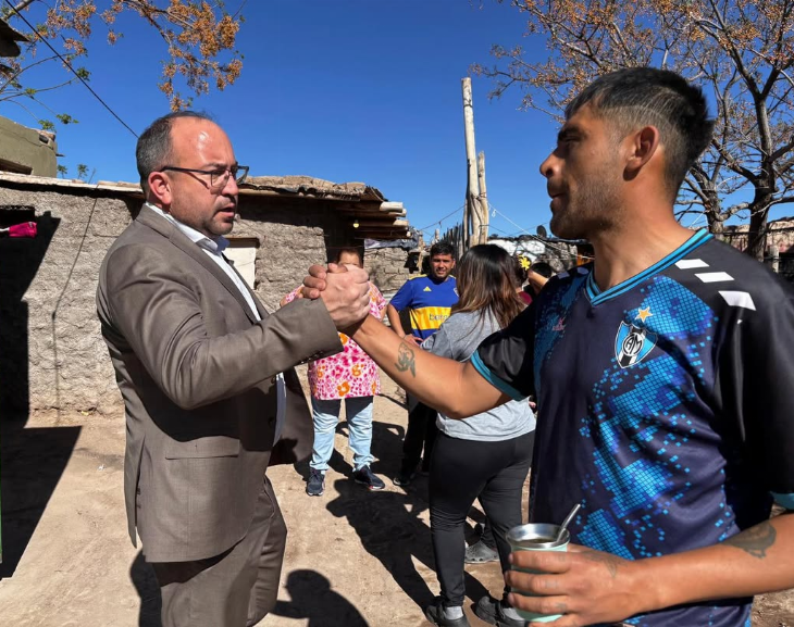 Rivadavia avanza con más obras para los vecinos: anuncios en Villa Chacabuco y Barrio Jardín Policial