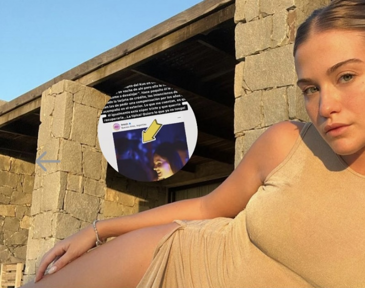 Sofía Calzetti, la ex del Kun Agüero, fue vista a los besos con otro hombre