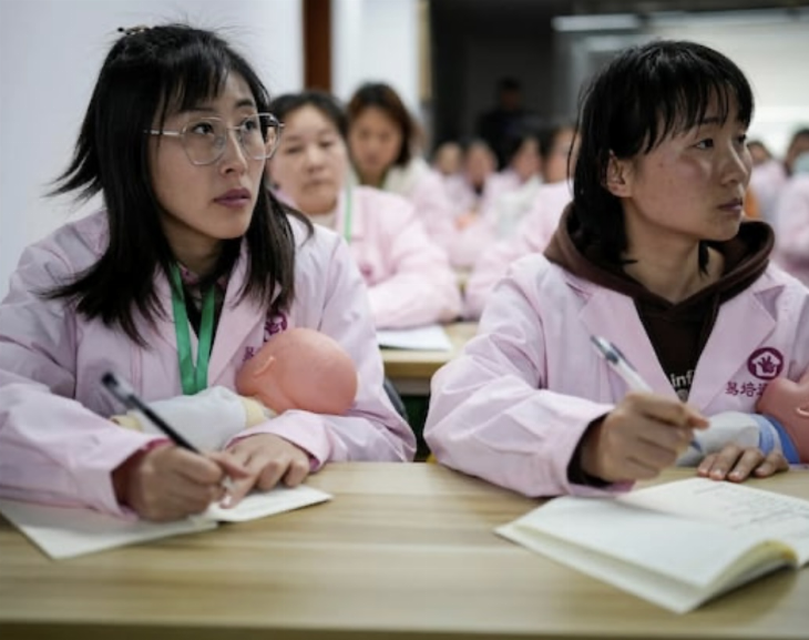 El régimen chino pidió a las mujeres que tengan más hijos, pero su población sigue cayendo