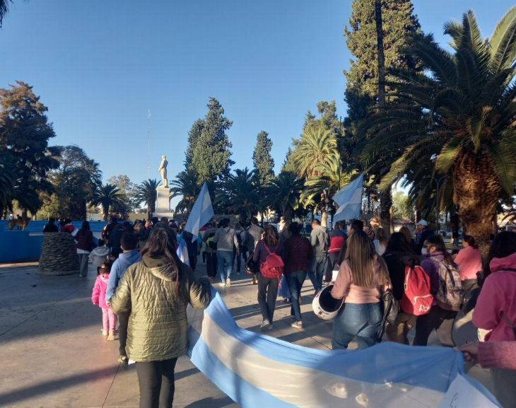Altísimo acatamiento al paro en los departamentos alejados