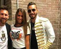 Messi y Maluma: abrazos, fotos y la bendición del 10 para el nuevo álbum