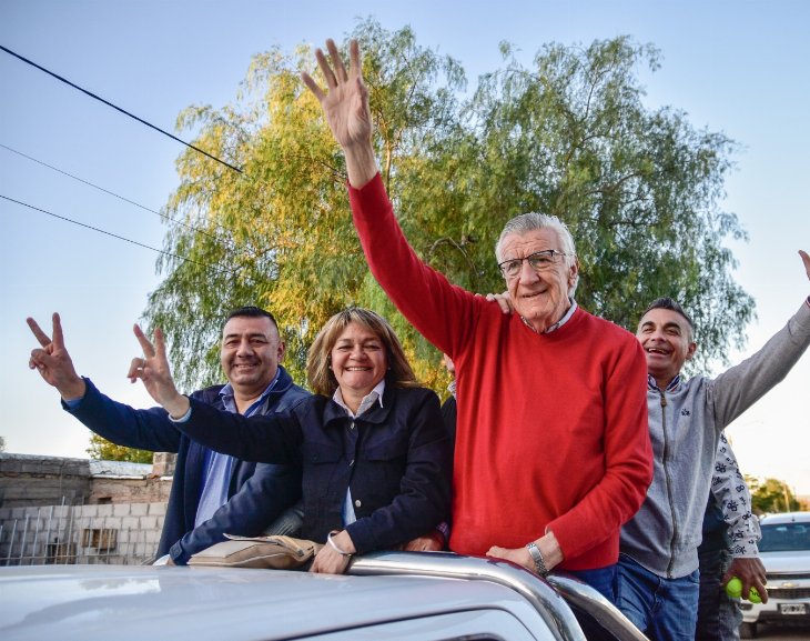 Gioja y Gramajo visitaron todas las localidades de 9 de Julio y 25 de Mayo