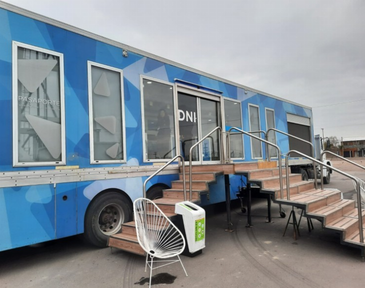 El camión para tramitar DNI y Pasaporte llegará el lunes a Calingasta