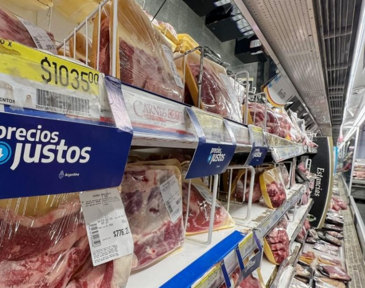 El Gobierno relanzó "precios justos" en carnes: El kilo para milanesas $1600