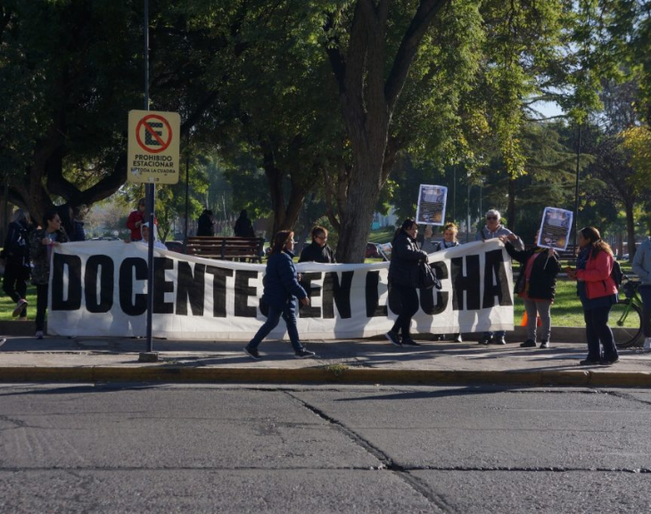 Docentes autoconvocados sanjuaninos vuelven a las calles