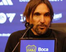 Boca confirmó a Diego Martínez como su nuevo DT