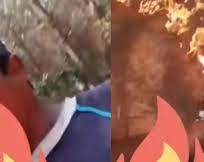 Un joven se grabó prendiendo fuego en Corrientes, lo subió a sus redes y ahora quieren detenerlo