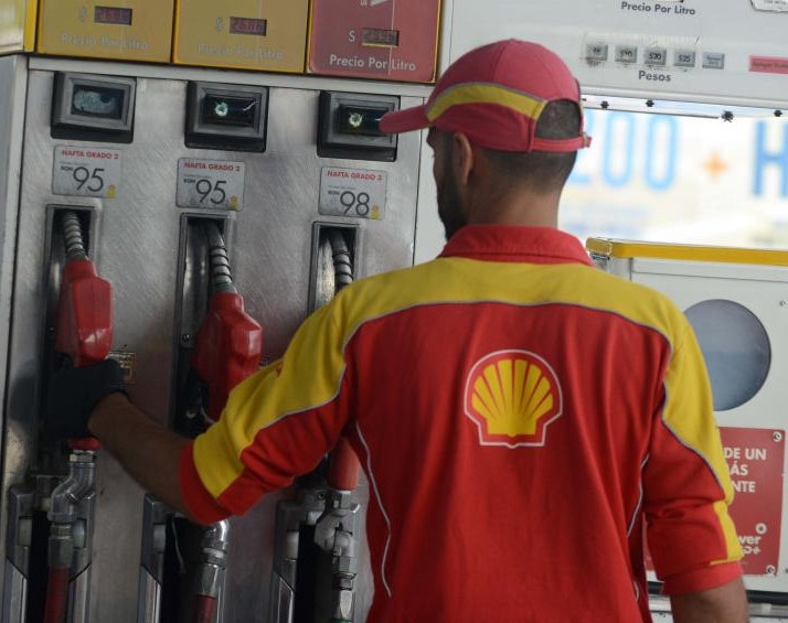 Shell aumentó 6% el precio de sus combustibles