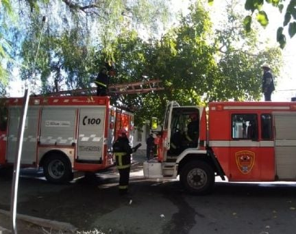 Grave incendio a causa de un cortocircuito