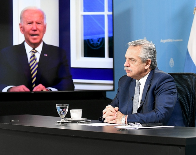 Alberto Fernández se reunirá con Joe Biden el mes próximo en Washington