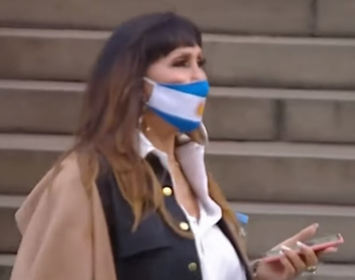 Moria Casán,la "massista" de la primera hora y su show en la asunción