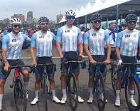 Emiliano Contreras se lució en la prueba de ciclismo de los Odesur 