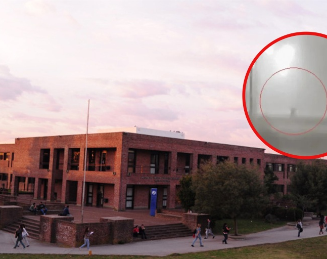 Un duende conmociona la Universidad de Lomas de Zamora y lo fueron a buscar