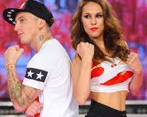 El Polaco y Barby Silenzi vacacionaron en un camping comiendo hambuerguesas