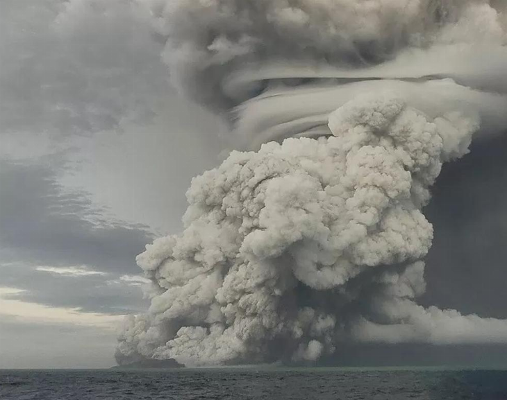 Cómo impactó en el agujero de ozono la erupción volcánica en Tonga