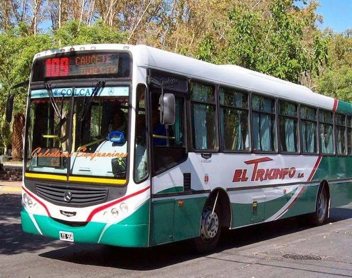 Sorpresivo paro de choferes de la empresa El Triunfo