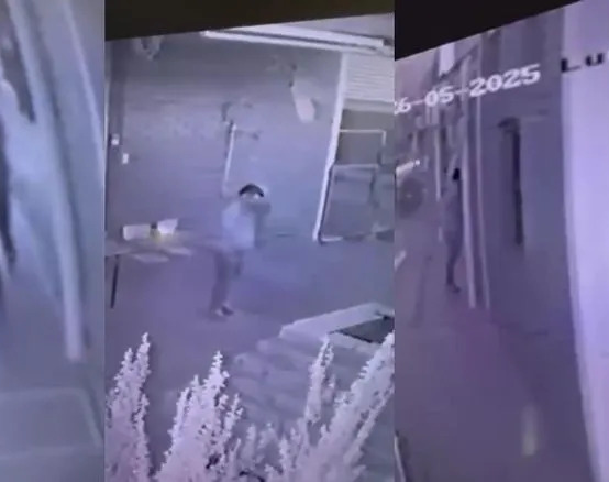 Se metió a robar en una casa y salió con las manos vacías