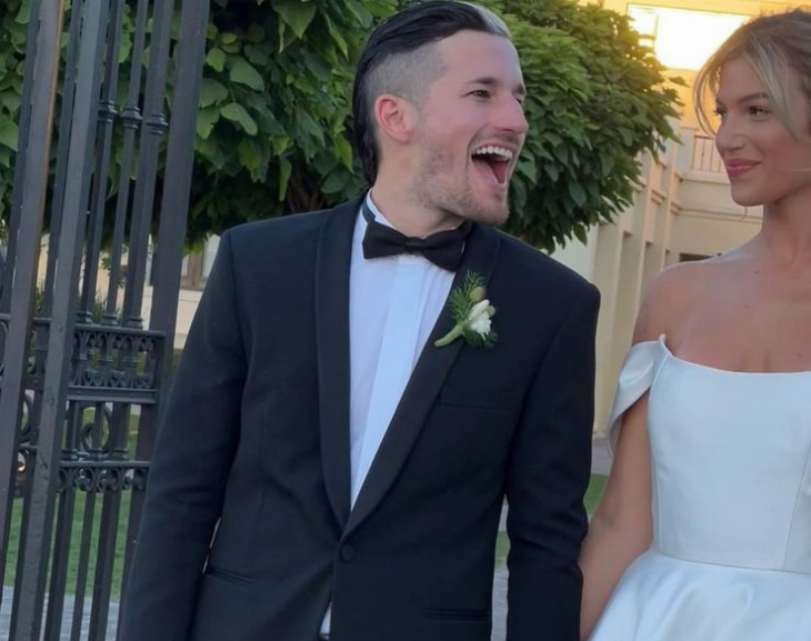 Se conocieron las primeras fotos del casamiento de Stefi Roitman y Ricky Montaner