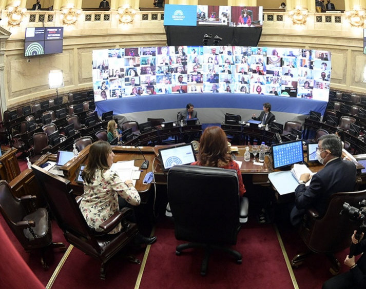 La legalización del aborto en el Senado, empatada