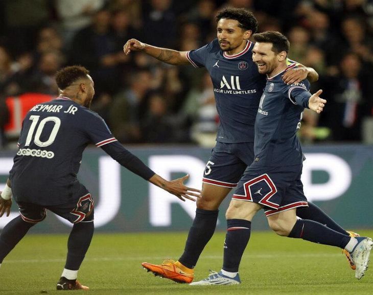 Por fín, Messi gritó campeón con el PSG en la liga francesa de fútbol