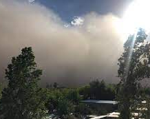 Emiten alerta meteorológica por la llegada del sur en la madrugada 