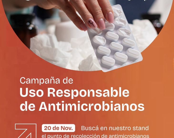 Salud invita a la comunidad a llevar los antibióticos vencidos a su stand en la FNS