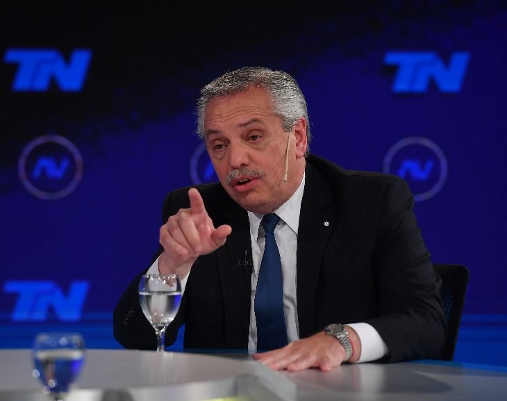 La inquietante frase la dijo el Presidente en una entrevista televisiva: "Nisman se suicidó, yo espero que no haga algo así Luciani"