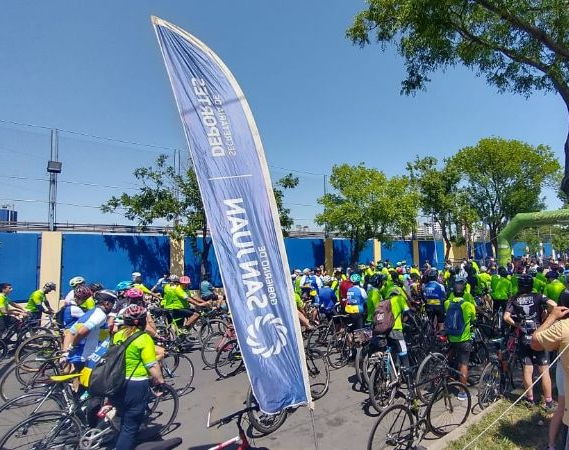 Presentaron la Vuelta a San Juan en La Boca y estalló la pasión