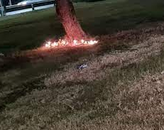 ¡Macumba! Dieron con un extraño ritual en la avenida y hablan de "brujerías"