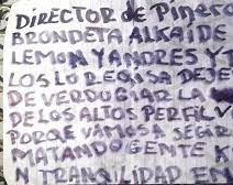 Terror en un colegio de Rosario: tres tiros y una nota amenazante