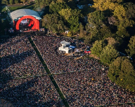 Nueva York celebra su resurgimiento después del COVID-19 con un mega concierto para vacunados