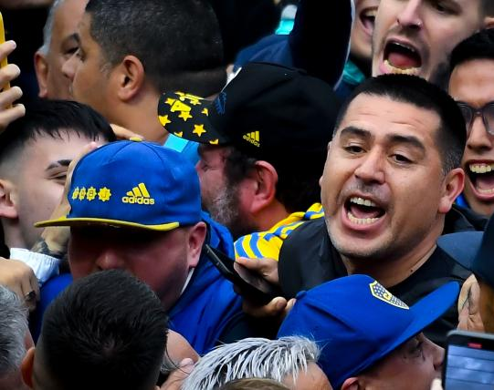 Juan Román Riquelme, presidente de Boca