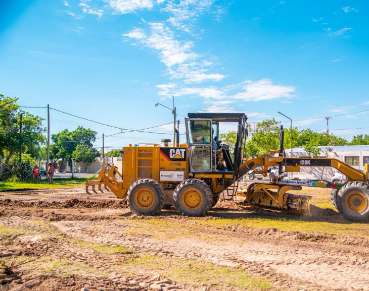 Rivadavia avanza con la transformación integral del polideportivo del Barrio Jardín Policial