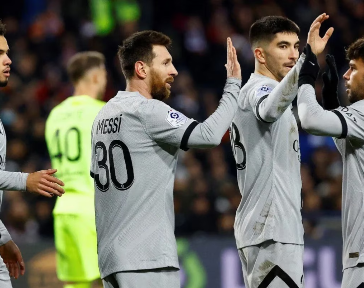Messi anotó para el triunfo del PSG sobre el Montpellier por 3 a 1