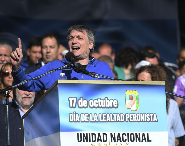 Máximo Kirchner: "El país necesita un respiro, no lecciones de economistas"