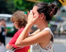 Domingo infernal: 40 grados y viento norte 